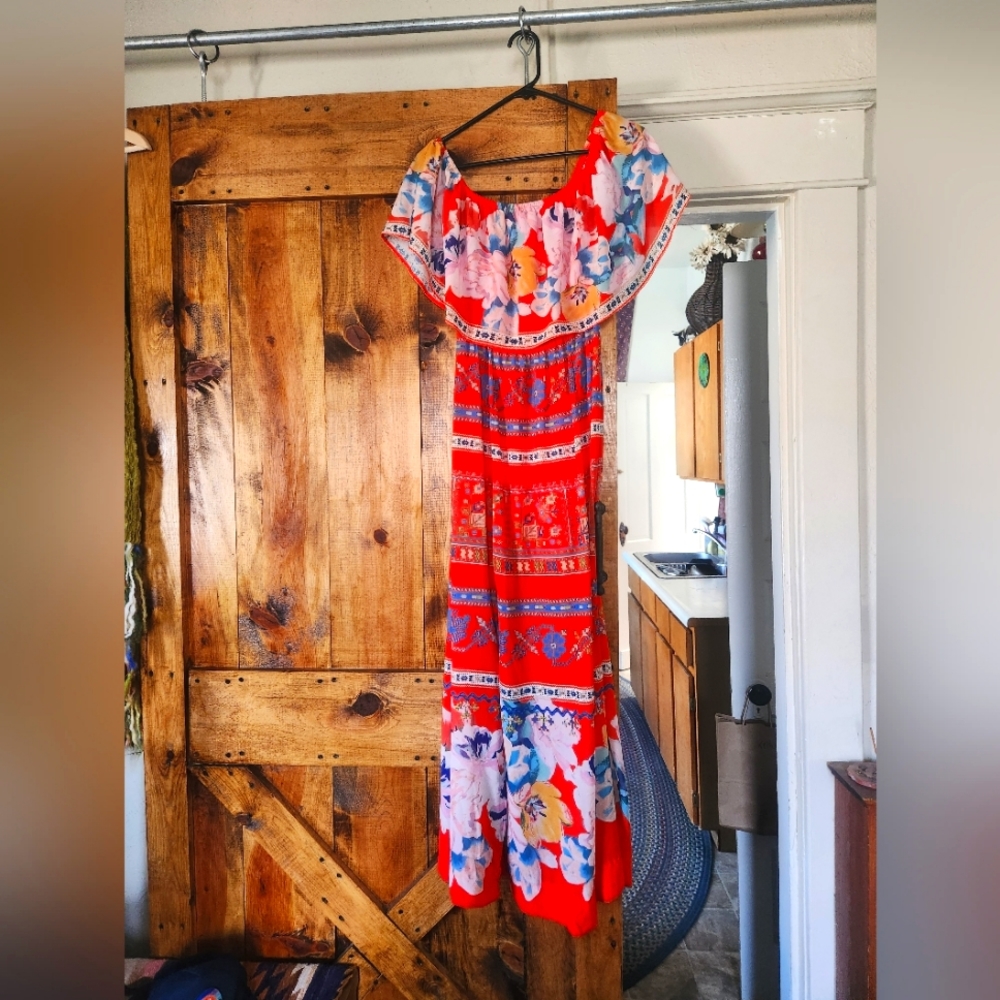 Off the shoulder dress